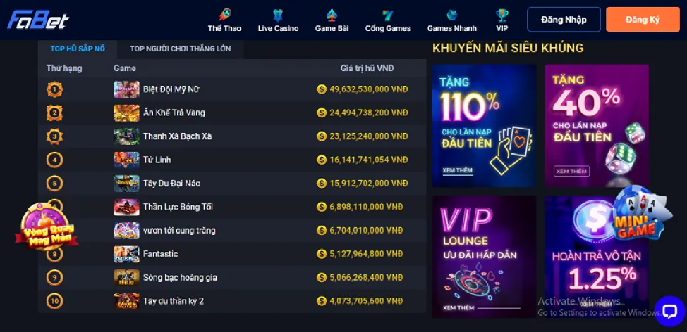 Bảo mật dữ liệu casino online vc